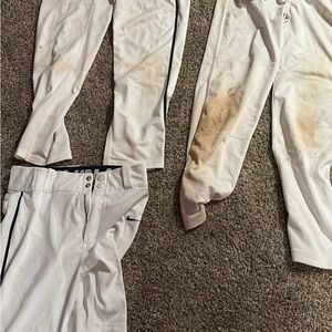 Baseball and football equipment